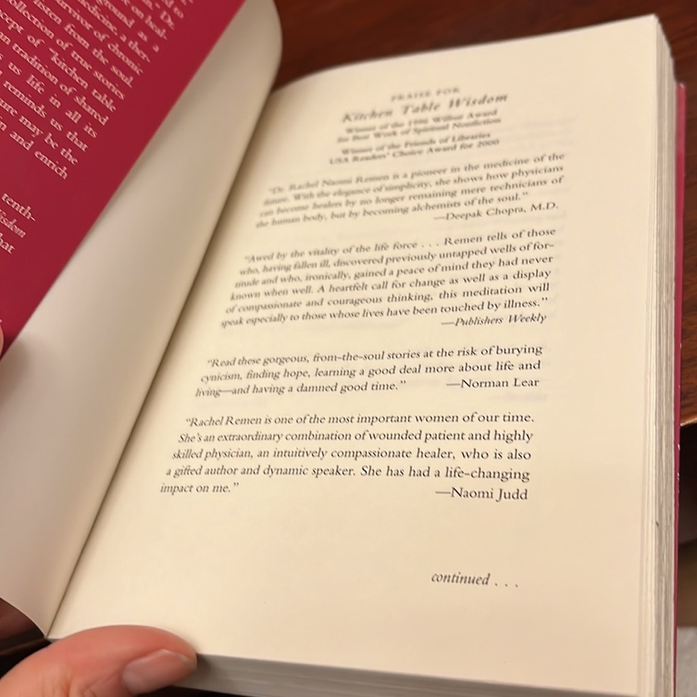 Book: Kitchen Table Wisdom - Picture 6 of 8